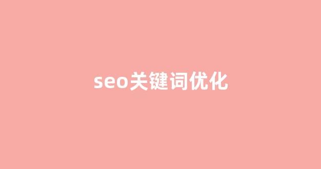 seo优化公司